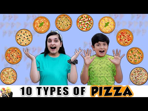 10 TYPES OF PIZZA | Eating Challenge | Aayu vs Pihu | Aayu and Pihu Show