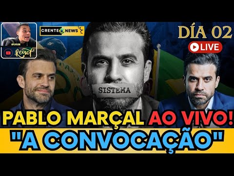 🛑 URGENTE: MARÇAL FAZ LIVE "A CONVOCAÇÃO PARA 2026" - REACT FELIPE LEIBE #pablomarçal #politica