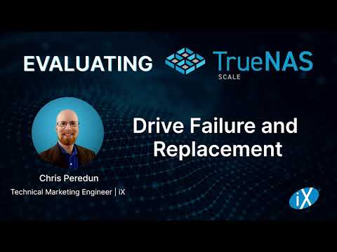 TrueNAS SCALE Eval Guide | Drive Failure and Replacement