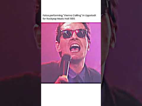 Hello, Oho, Vienna Calling ☎️📞#falco #music #retro
