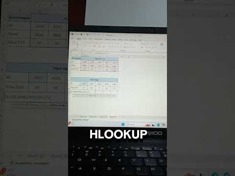 TUTORIAL HLOOKUP EXCEL