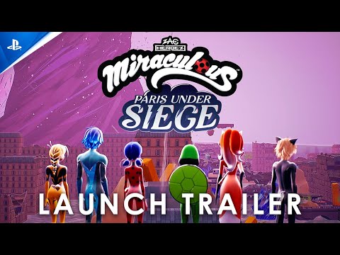 Miraculous: Paris Under Siege - Launch Trailer | PS5 & PS4 Games