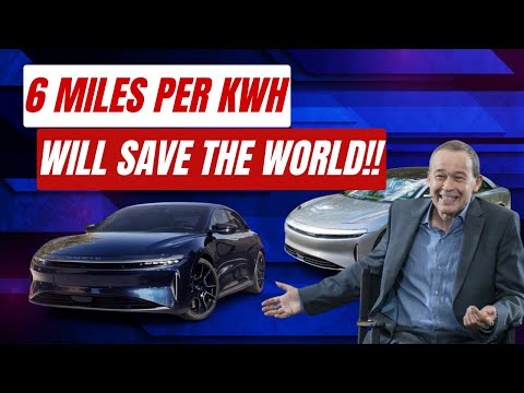 Lucid's CEO says 6 miles per kWh is 