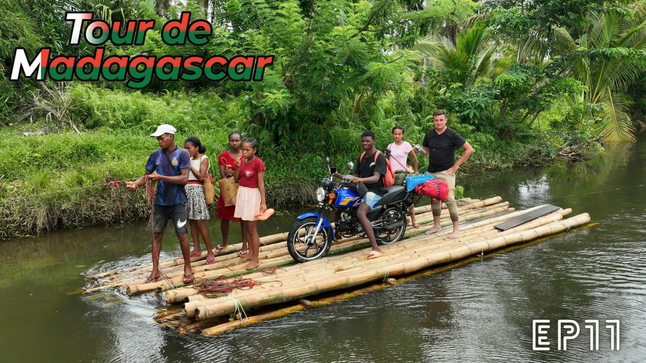 Tour de Madagascar - Przez Rzeki I Bambusowe Tratwy [ENG SUB]