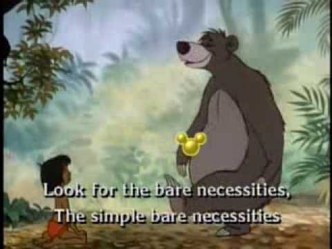 Bare Necessities Sing Along Song Sing Along Songs Kid - vrogue.co