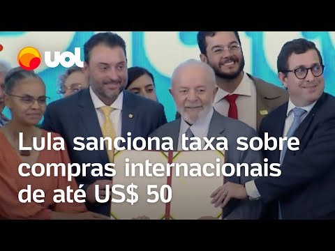 'Taxa das blusinhas': Lula sanciona imposto sobre compras internacionais de até US$ 50; confira