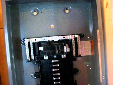 How to install a 100A sub-panel - YouTube meter box wiring diagram 