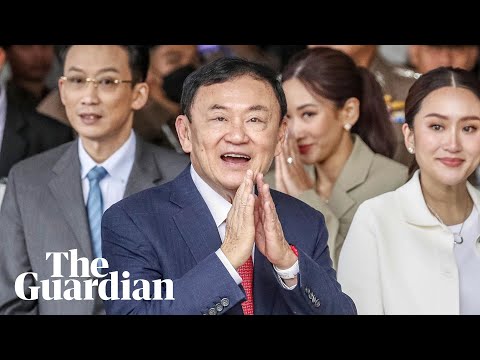 Exiled former prime minister Thaksin Shinawatra returns to Thailand