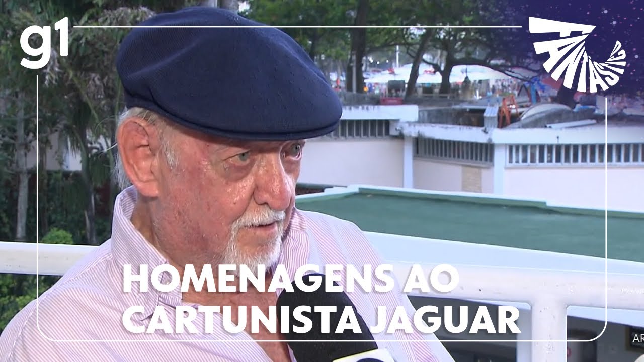 Fantástico Cartunista Jaguar morre aos 93 anos veja as homenagens