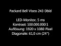 Unboxing: Packard Bell Viseo 240DX 24'' Full HD 1080p Monitor