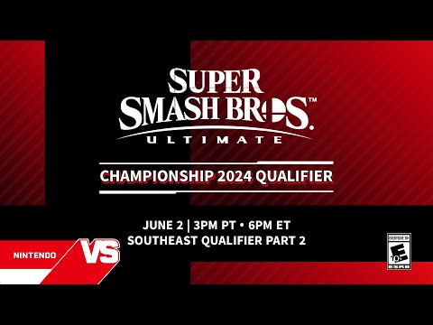 Super Smash Bros. Ultimate Championship 2024 Qualifier: Online Event 1, Part 2