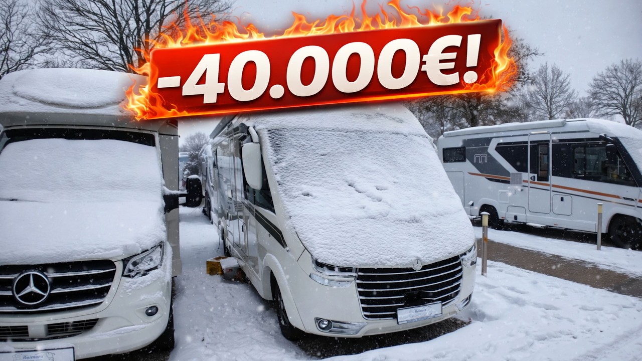 Jeanne zeigt -40.000€! WOHNMOBIL Vorführwagen VOLLINTEGRIERT 2026 Neuheiten Carthago C Tourer 149 LE