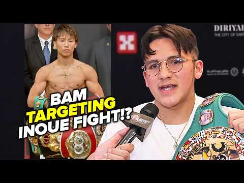 Bam Rodriguez vs Naoya Inoue?! Bam reveals “its a MATTER of time” for SUPER FIGHT!