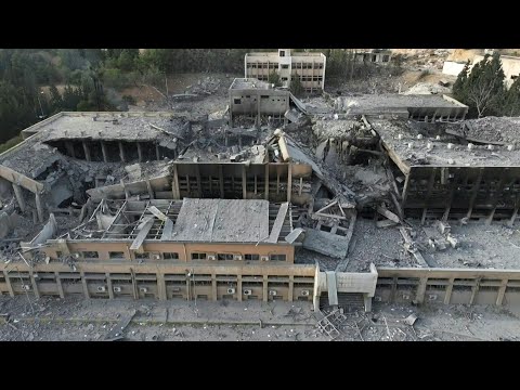 AERIAL SHOTS: Rubble following strikes on Syrian Military Research Center | AFP