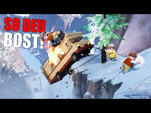 Os 3 idiotas subiram uma colina...