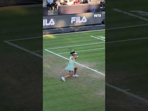 Throwback: 2026 Berlin. Alex Eala digs deep in this rally in Berlin 😤 #wta #tennis #hotshot