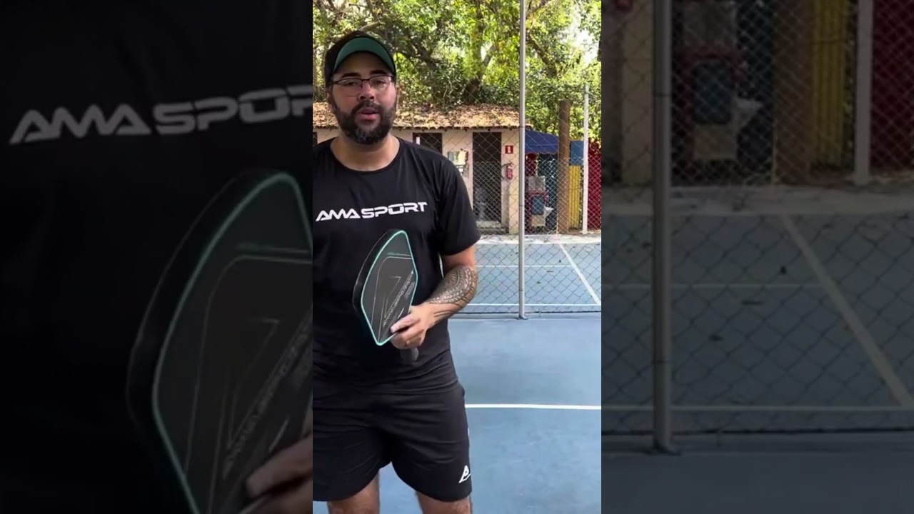 TERCEIRA BOLA ACELERADA OU SUAVE? PT 04 #pickleball #sports #tennis #sport #shorts #short