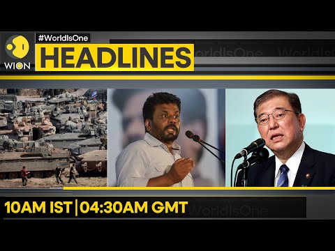 Deflation Returns To Sri Lanka | Israel Begins Ground Raids in Lebanon | WION Headlines | World News