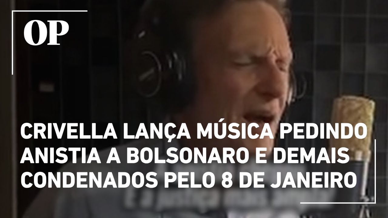 Crivella lança música pedindo anistia a Bolsonaro e demais condenados por tentativa de golpe
