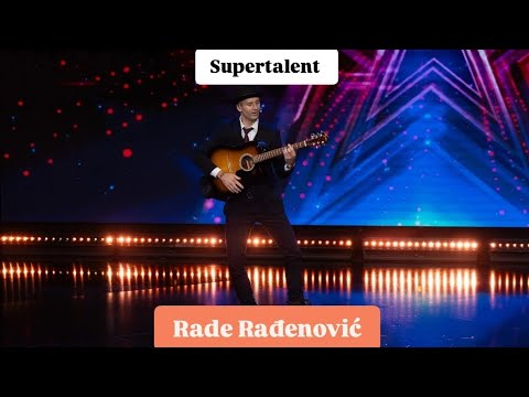 Supertalent - Rade Rađenović (cijeli svoj nastup dok je pjevao/svirao bio je na ROLAMA)