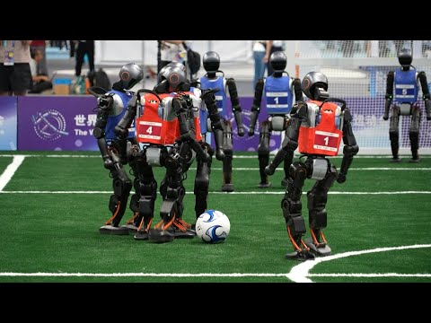 World's first humanoid robot games begin in China | AFP