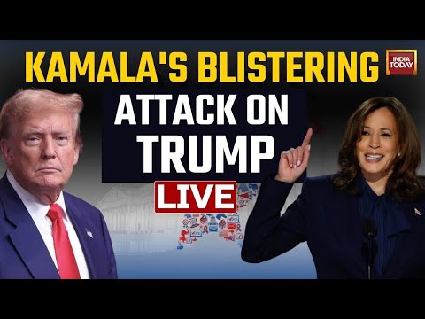 Kamala Harris Vs Donald Trump LIVE | Kamala Harris Rally In Savannah | US Elections 2024