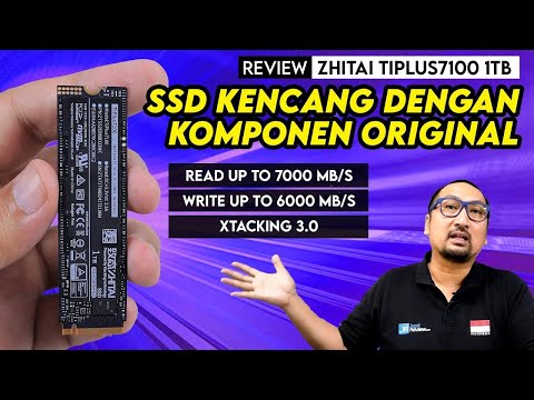 SSD Kencang Pakai Original NAND dgn Xtacking 3.0 – Review Zhitai TiPlus7100 1 TB