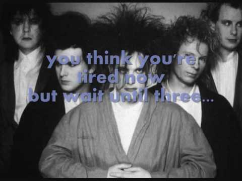 the cure - lets go to bed - lyrics