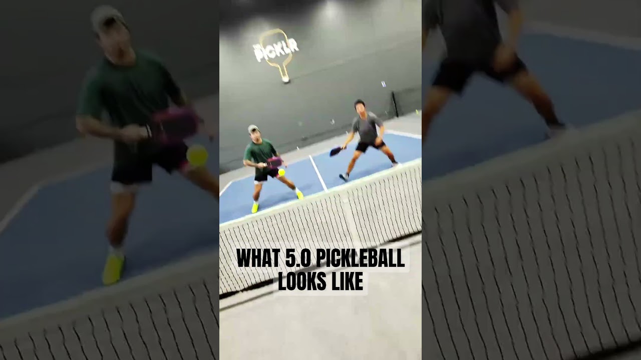 What 5.0 pickleball looks like 👀