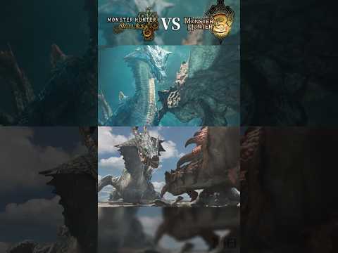 ラギアクルスのムービーにあるMH3(tri)オマージュ要素 #shorts #モンハンワイルズ #アプデ