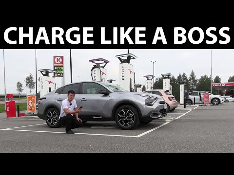 Citroen e-C4X charging test