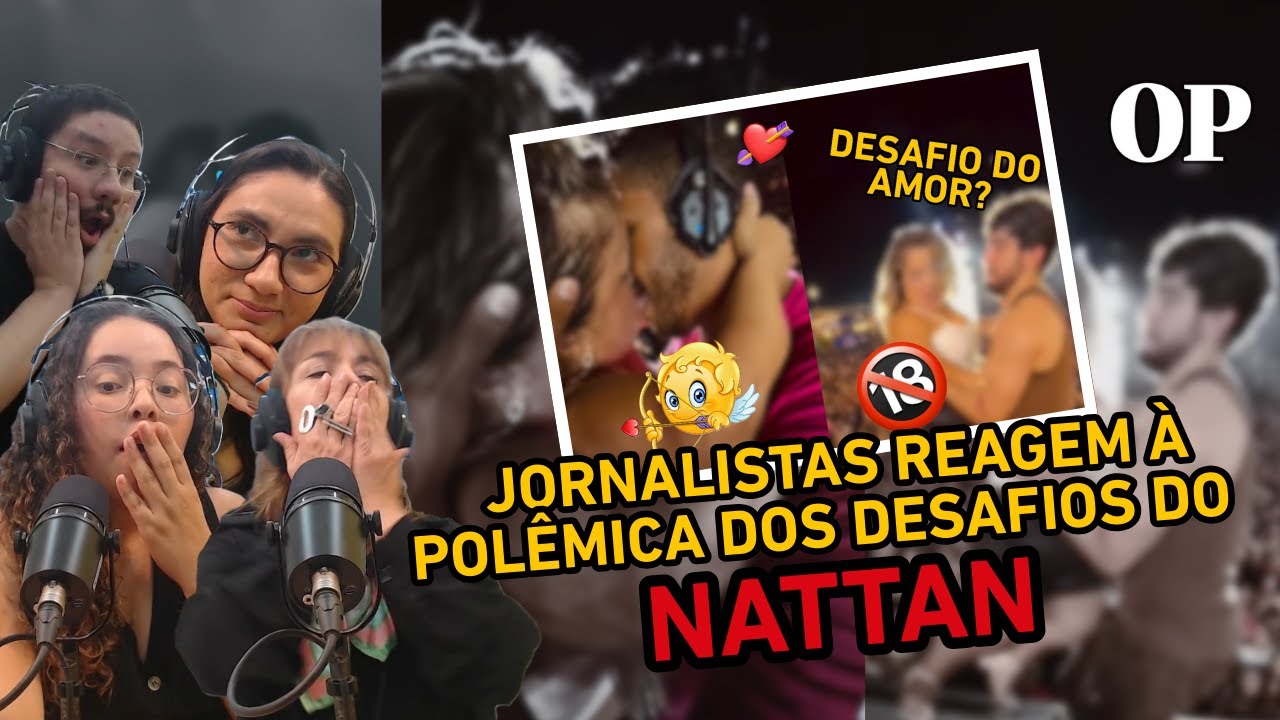JORNALISTAS REAGEM À POLEMICA DOS DESAFIOS DO CANTOR NATTAN