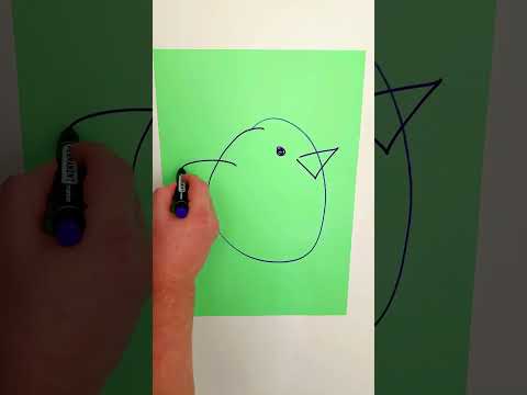 Can You Draw a Bird on Dad’s Palm? 🐦✏️ #kids #art