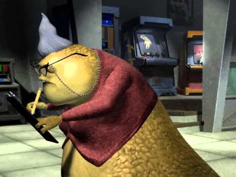 video Monsters, Inc. Wreck Room Arcade: Monster Tag