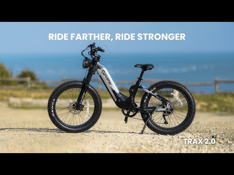 2025 Cyrusher New Arrival Trax2.0 All Terrain Ebike— Ride Farther, Ride Stronger#cyrusher