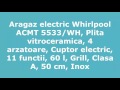 Aragaz electric Whirlpool ACMT 5533 WH