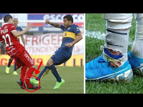 CARLOS TÉVEZ ● Peleas, Faltas, Tarjetas Rojas, Momentos Furiosos