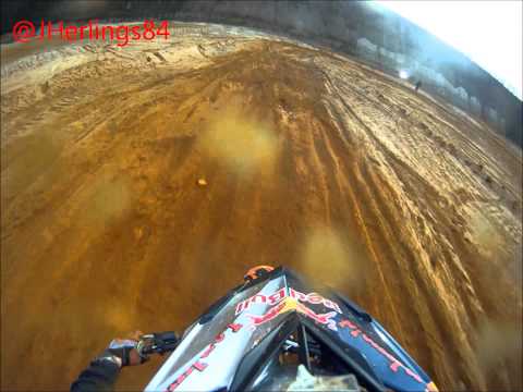 Jeffrey Herlings 350 GoPro lap ft. Lars van Berkel 