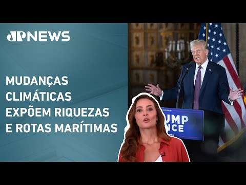 Por que Trump quer Groenlândia e Canal do Panamá? Patrícia Costa analisa