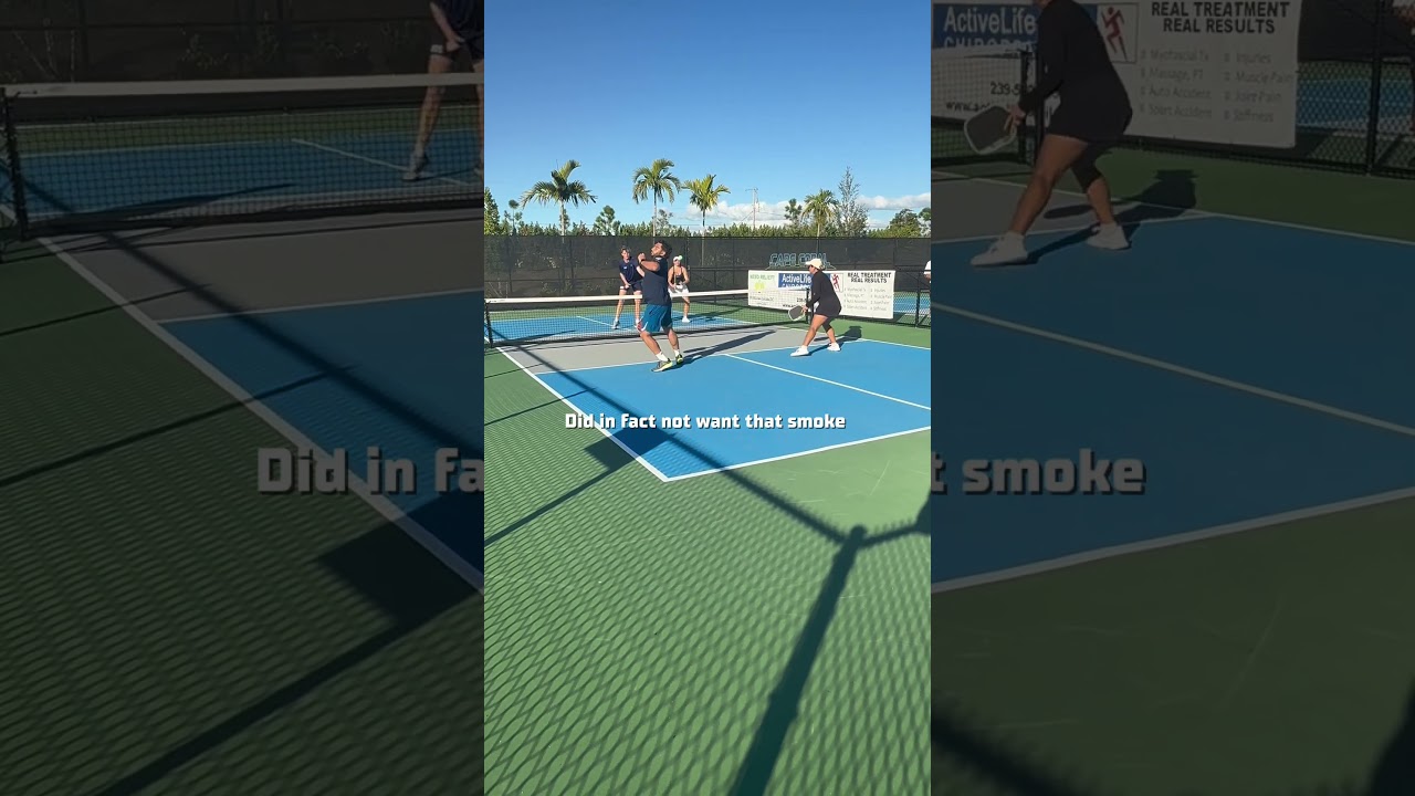 Jayden Broderick Overhead HEATER at the APP Selkirk Collegiate Florida Qualifier