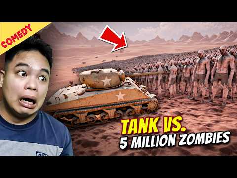5 Million Zombies vs. Tank Sino Mananalo! - ULTIMATE EPIC BATTLE SIMULATOR 2