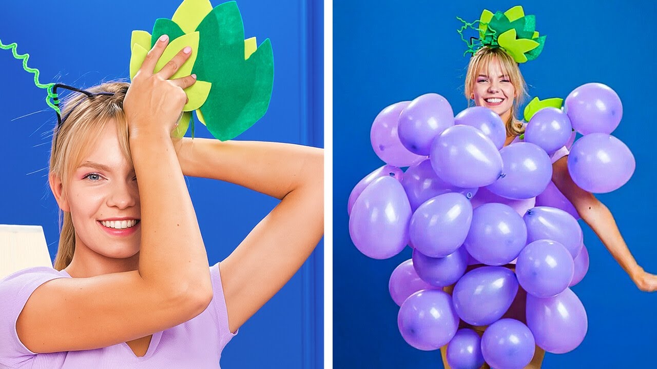 DIY Halloween Costumes for Your Family and Friends — No Sewing, Just Glue & Fun!