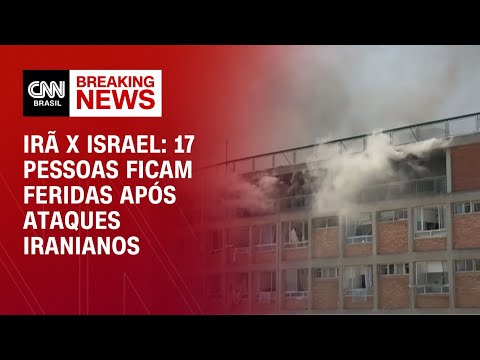 ​Tensão no Oriente Médio: 17 pessoas ficam feridas após ataques do Irã contra Israel | LIVE CNN