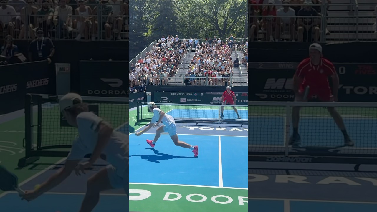 It’s players like this who make pickleball so fun to watch 🤩…🎥: ​⁠@MajorLeaguePickleball