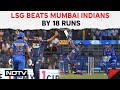 IPL 2024: Mumbai Indians End At Bottom Of Points Table With Loss To Lucknow Super Giants