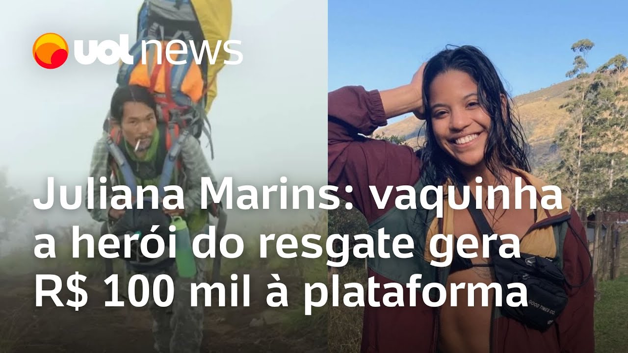 Caso Juliana Marins: Vaquinha para herói do resgate rende R$ 100 mil à própria plataforma