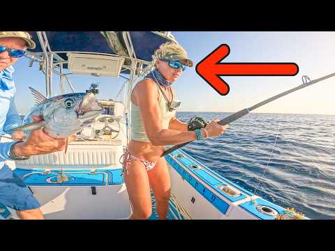 Everything went wrong (in the best way possible) deep sea fishing video thumbnail