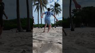 DAVID TREZEGUET PLAYING BEACH SOCCER WITH BEN BLACK #vlog #miami #football