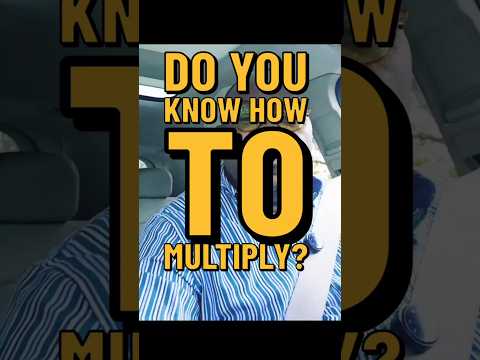 "Do you know how to multiply?" #30secswithdrt #@30secswithdrt#motivation #dailyinspiration #greedy