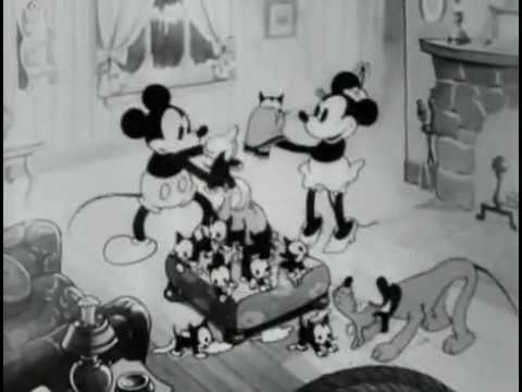 Mickey Mouse - Mickey's Pal Pluto - 1933 - YouTube